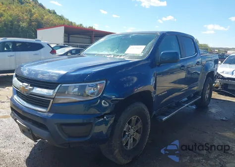 2019 Chevrolet Colorado Wt из США, поврежденный, VIN 1GCGTBEN1K1359926